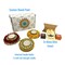 Personalize Diwali Gift Boxes Candle Holder with Mewa Bites Hamper Sweets Dry Fruits for Employees Home Office India Festival Gift Hamper for Friends Family & Relatives - Corporate Gift